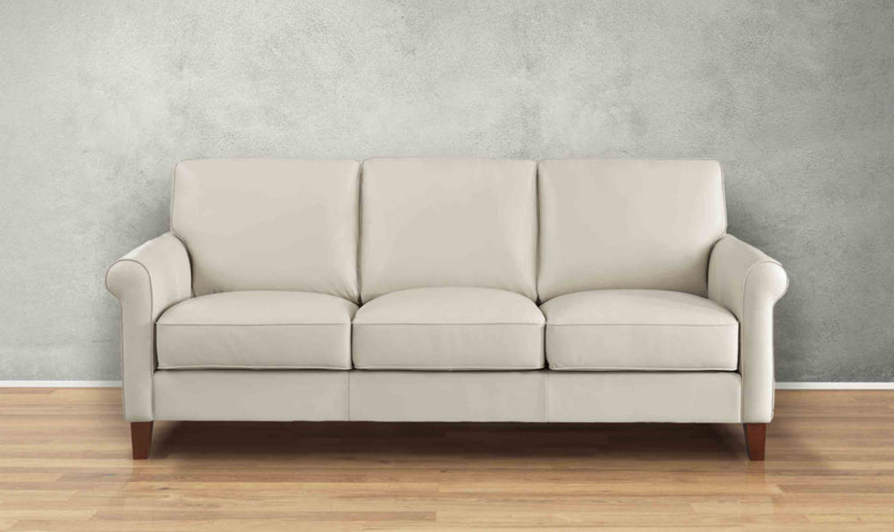 Hydeline Laguna Leather Collection Sofa With Zip Cover-JenniferFurniture