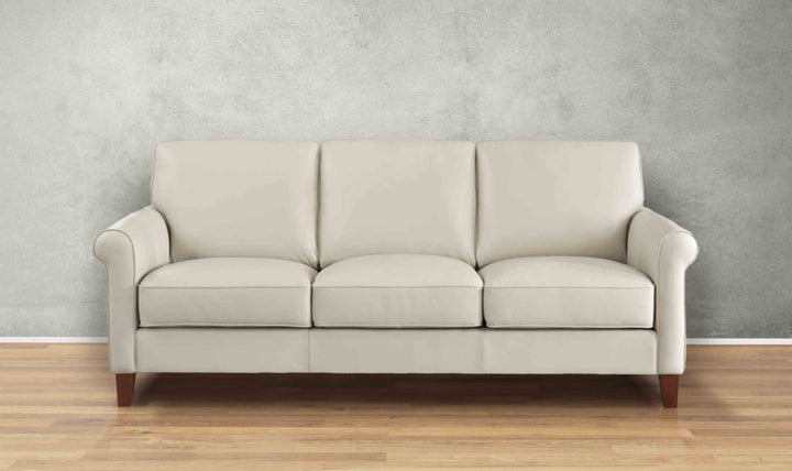 Hydeline Laguna Leather Collection Sofa With Zip Cover-JenniferFurniture