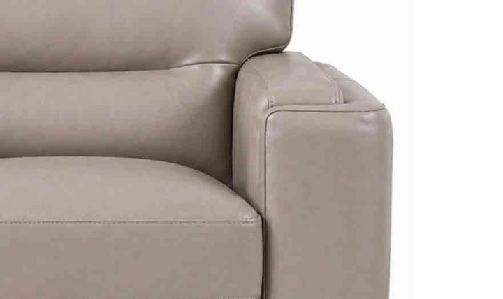 Hydeline Elm Leather Chair with Zip Cover & Removable Seat Cushions-Jenniferfurniture
