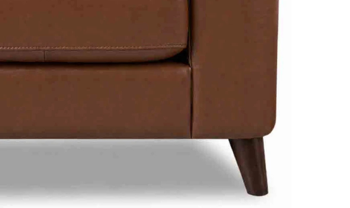 Hydeline Elm Leather Chair with Zip Cover & Removable Seat Cushions-Jenniferfurniture