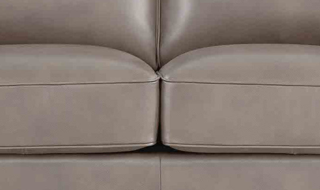 Hydeline Laguna Leather Loveseat With Zip Cover