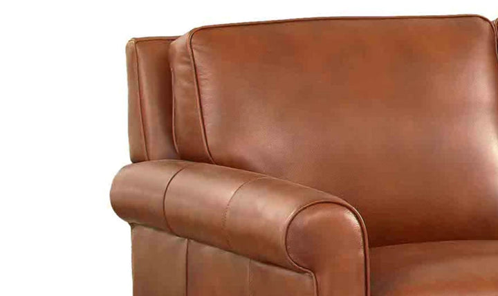 Hydeline Laguna Leather Loveseat With Zip Cover