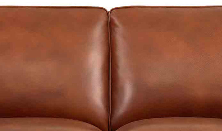 Hydeline Laguna Leather Loveseat With Zip Cover