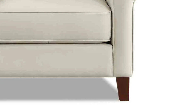 Hydeline Laguna Leather Loveseat With Zip Cover