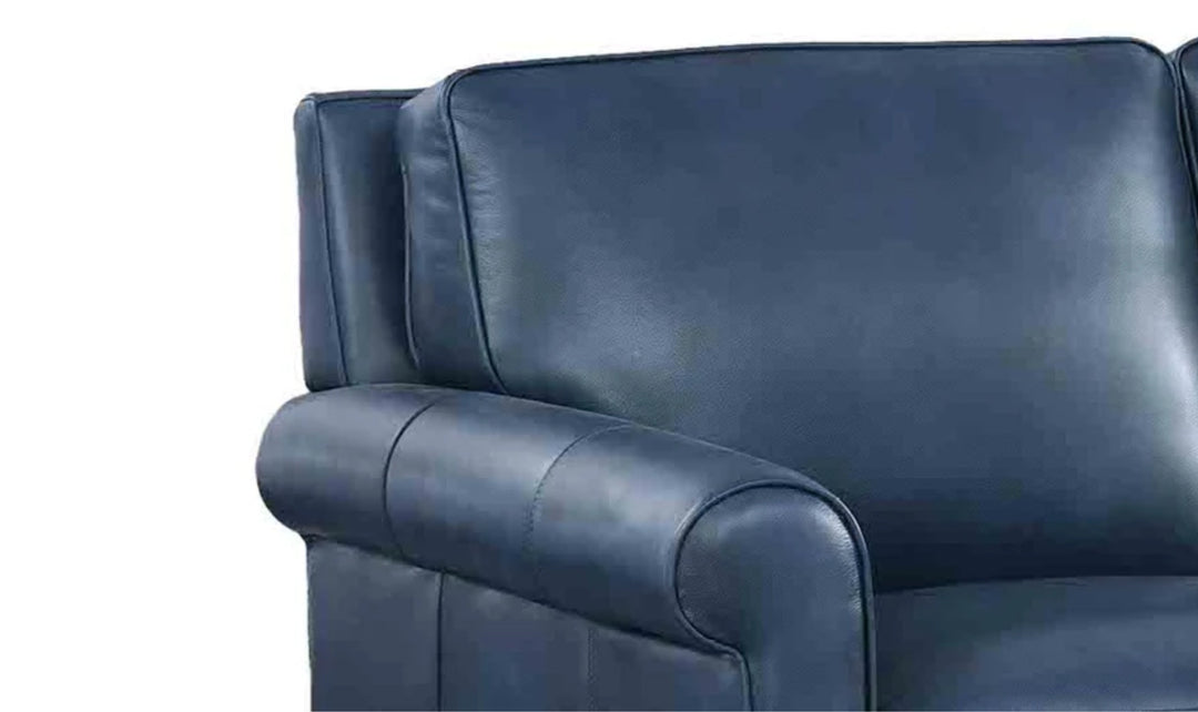 Hydeline Laguna Leather Loveseat With Zip Cover
