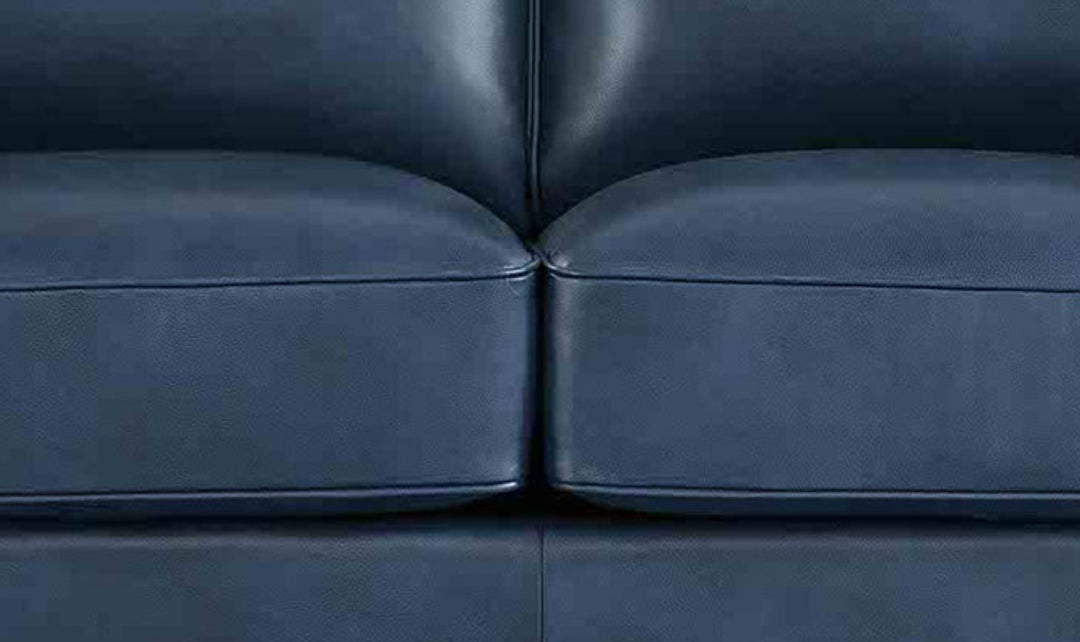 Hydeline Laguna Leather Loveseat With Zip Cover