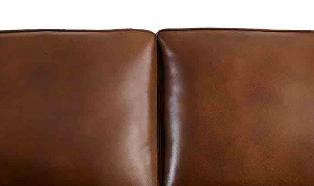 Hydeline Laguna Leather Loveseat With Zip Cover