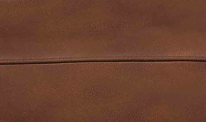 Hydeline Laguna Leather Ottoman With Zip Cover-Jenniferfurniture