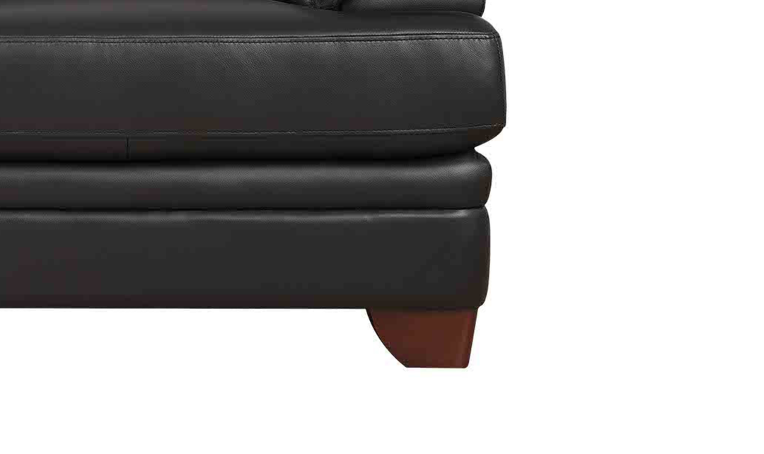 Hydeline Luxor Leather Chair with Cushioned Arms