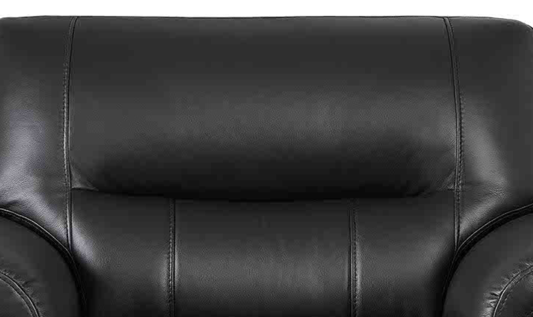 Hydeline Luxor Leather Chair with Cushioned Arms