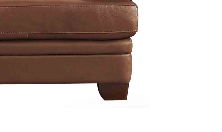 Hydeline Luxor Leather Chair with Cushioned Arms