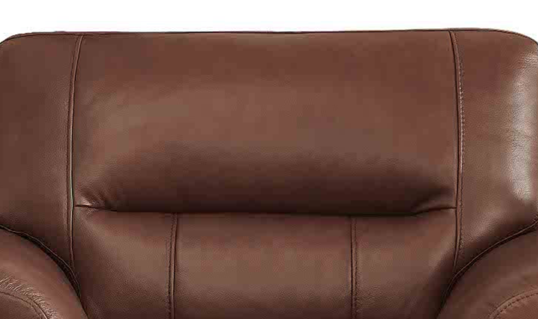 Hydeline Luxor Leather Chair with Cushioned Arms