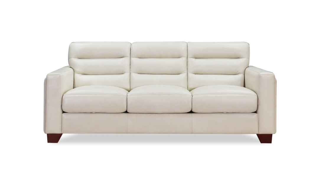 Hydeline Monticello Leather Sofa With Track Arms