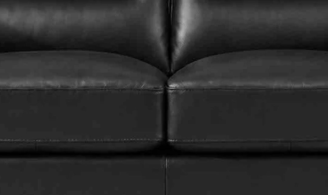 Hydeline Elm Leather Loveseat With Zip Cover-JenniferFurniture