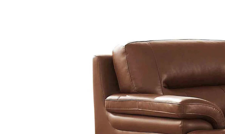 Hydeline Luxor Leather Sofa With Cushioned Arms