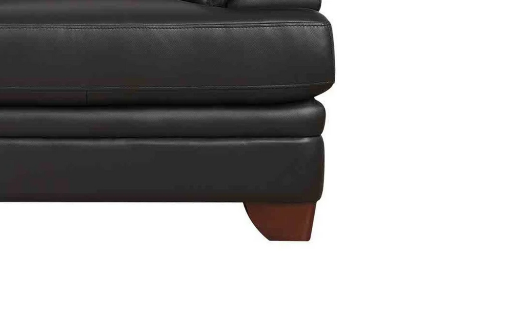 Hydeline Luxor Leather Sofa With Cushioned Arms