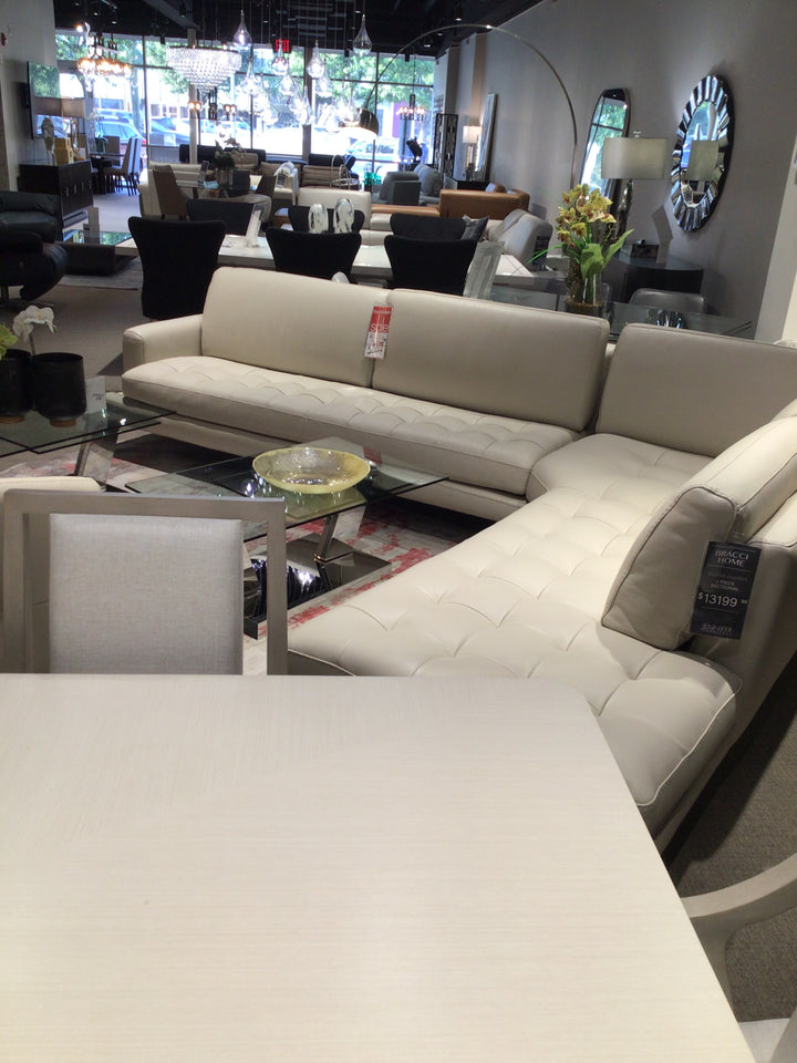 Bracci Living Leather Sectional