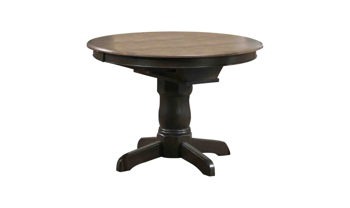 Iconic Furniture Antique Grey Blackstone Napoleon 5pc Round Dining Set-jennifer furniture