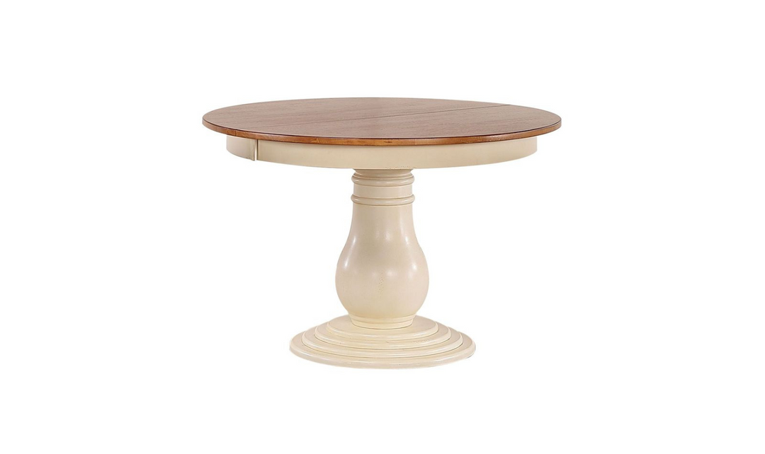 Iconic Furniture Antiqued Caramel Biscotti Double X-Back Bella Dining Set-jennifer furniture