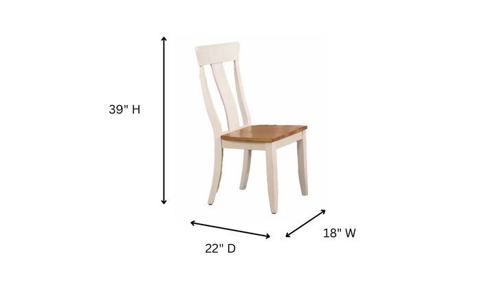 Iconic Furniture Round Antiqued Caramel Biscotti Dining Table Set