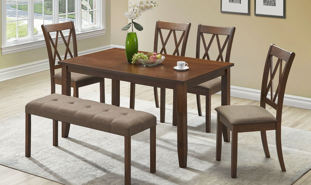 Iconic Furniture Bernard 6-Piece Dining Set-jennifer furniture