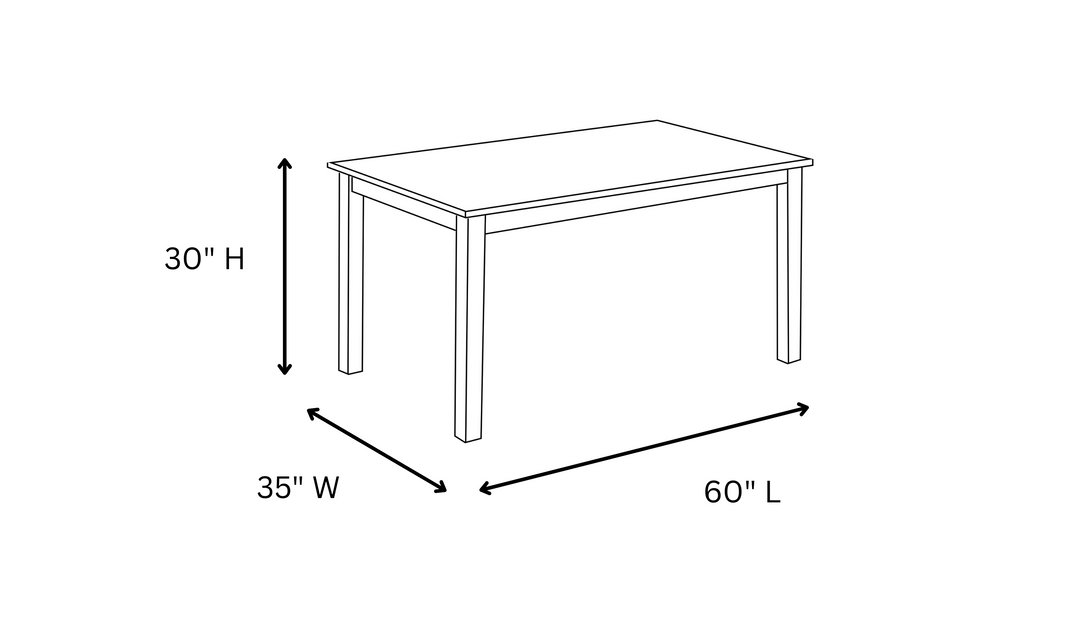 Iconic Furniture Bernard 6-Piece Dining Set-jennifer furniture