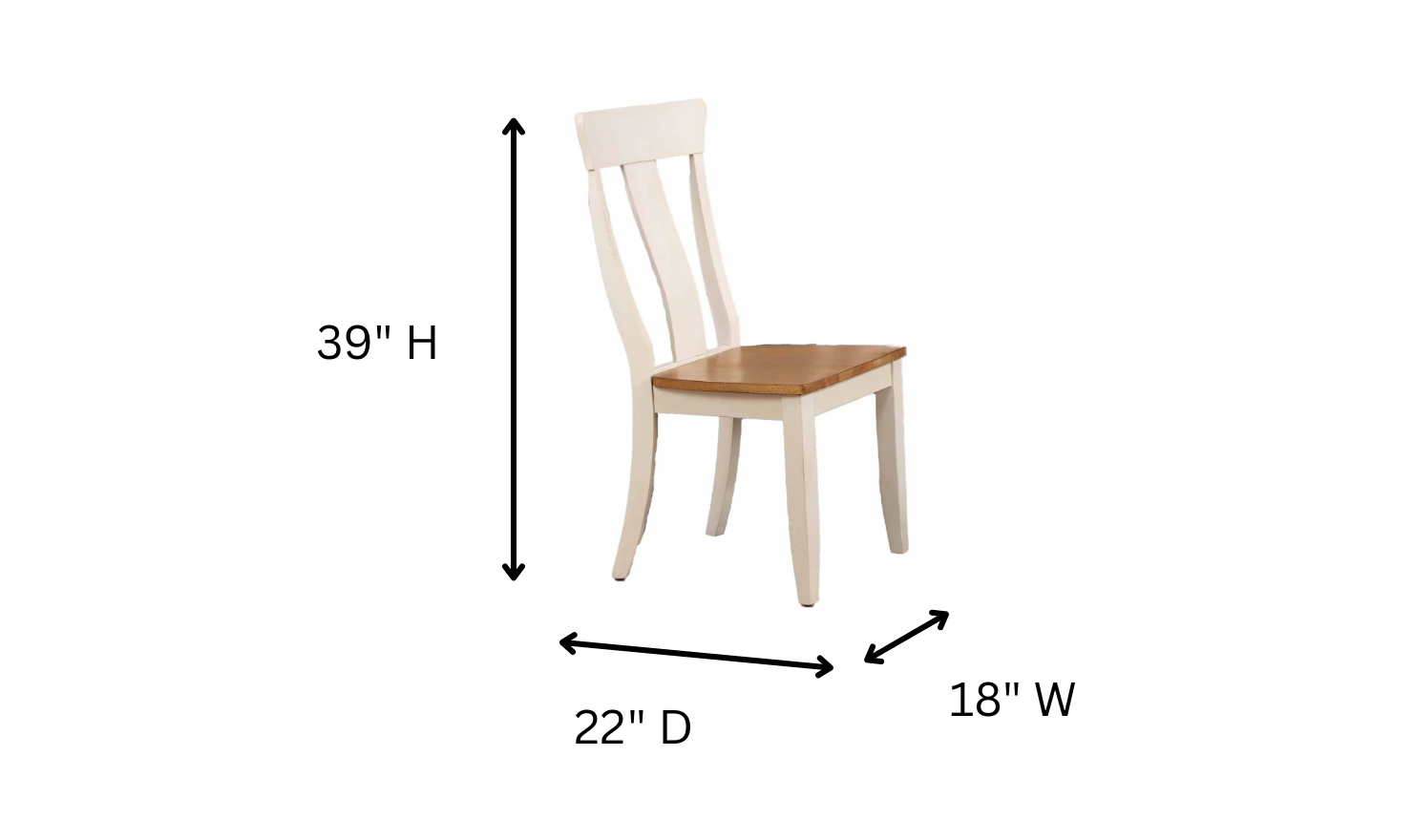 Iconic Furniture Deco Antiqued Caramel Biscotti 5-Piece Dining Set
