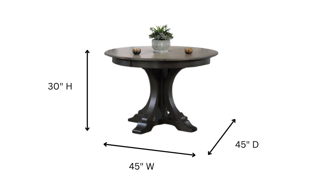 Iconic Furniture Deco Antiqued Grey Stone & Black Stone Napoleon Back 5-Pc Dining Set-jennifer furniture
