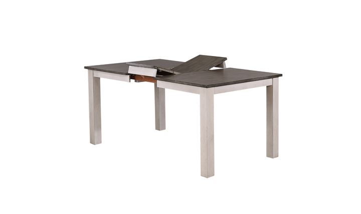 Iconic Furniture Parsons Ash & Stormy White Ladderback Dining Set-jennifer furniture