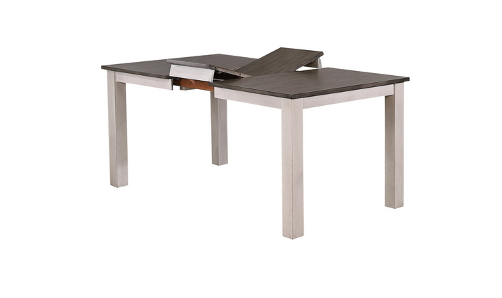 Iconic Furniture Parsons Ash & Stormy White Transitional Ladderback Dining Set-jennifer furniture
