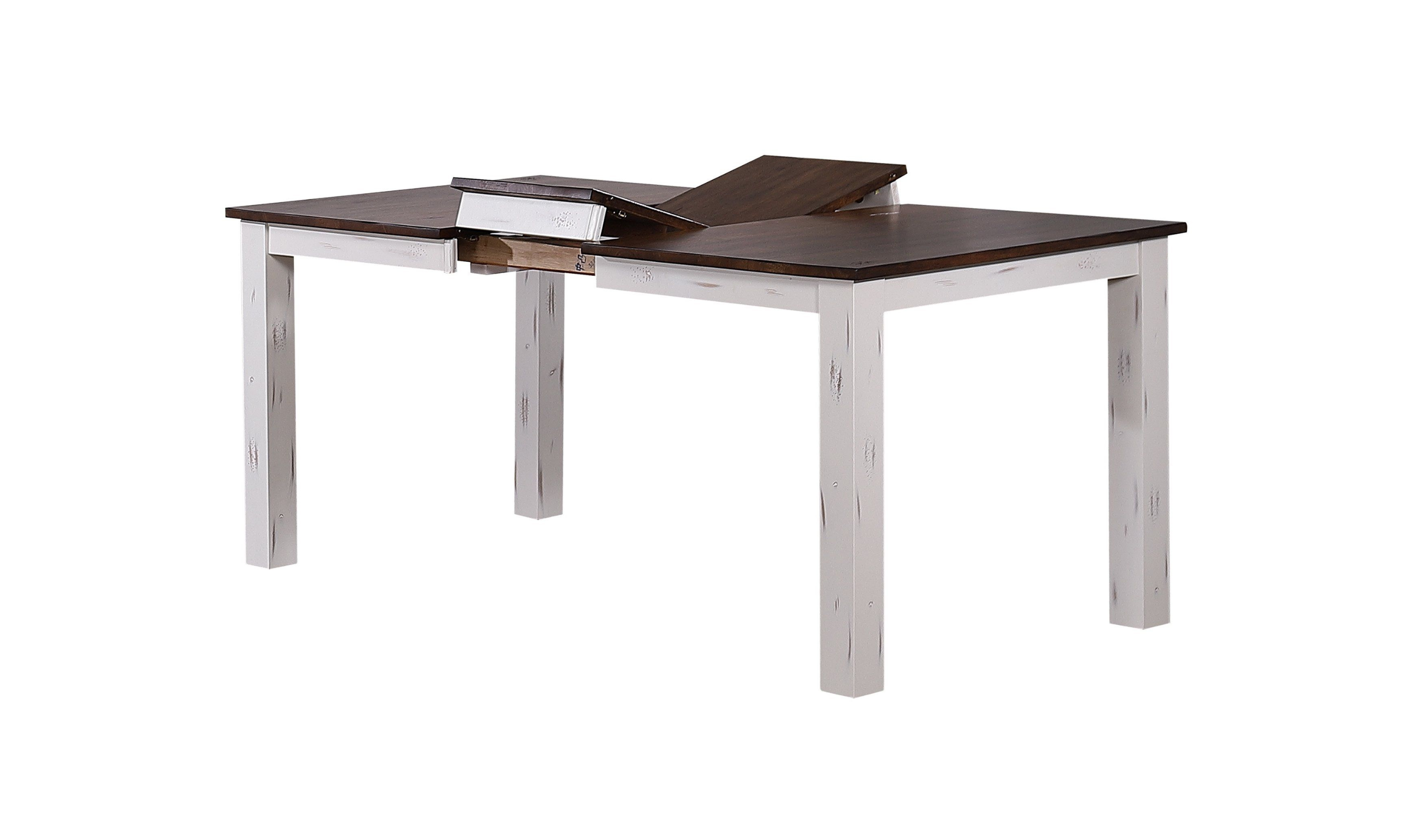 Iconic Furniture Rectangle Parsons Distressed 5-Piece Dining Set