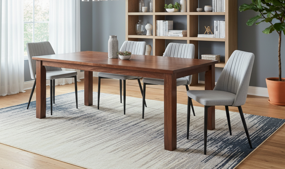 Iconic Furniture Soho Gray Fabric Dining Chair-jennifer furniture