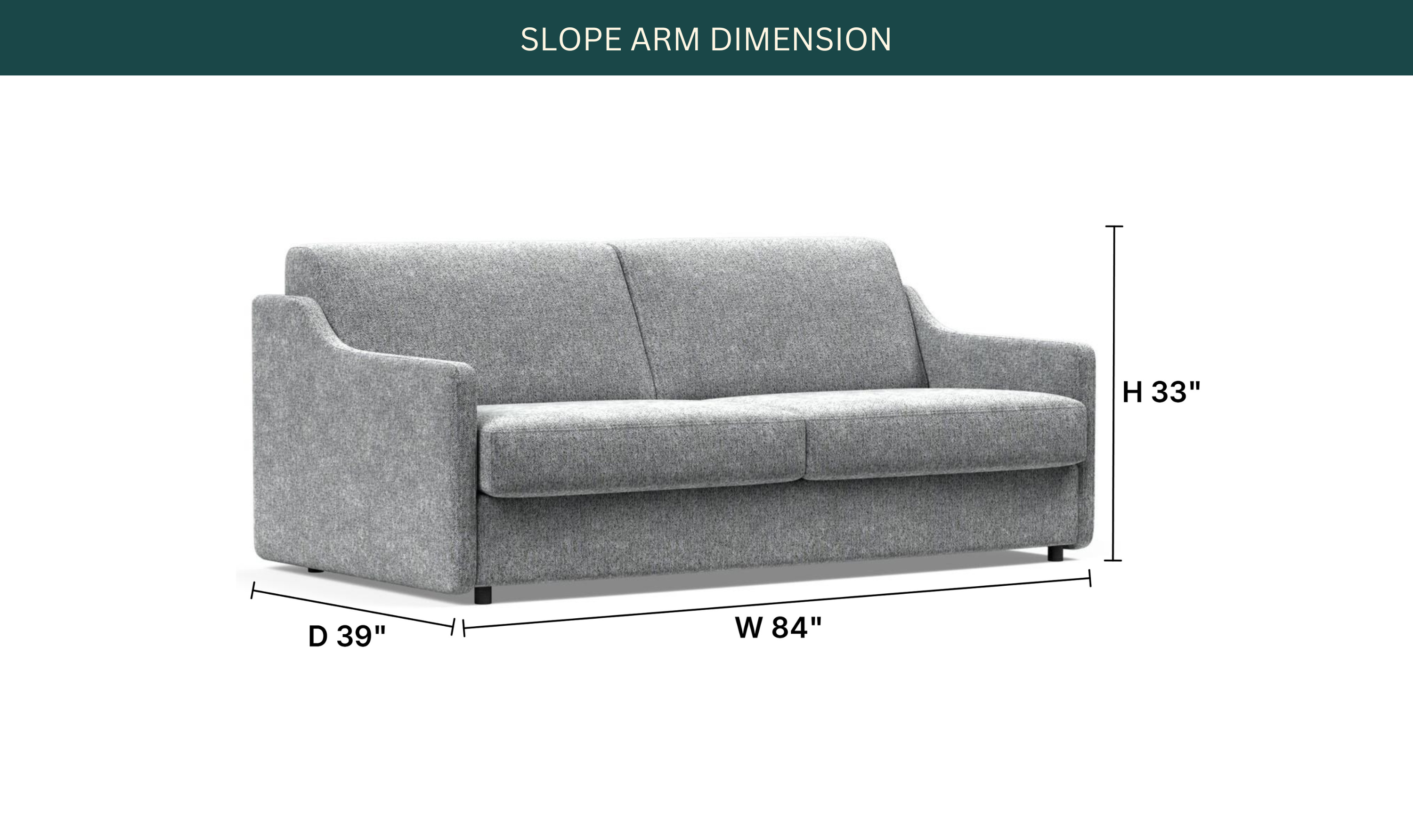 Innovation Living Carnell Fabric Queen Size Sofa Bed