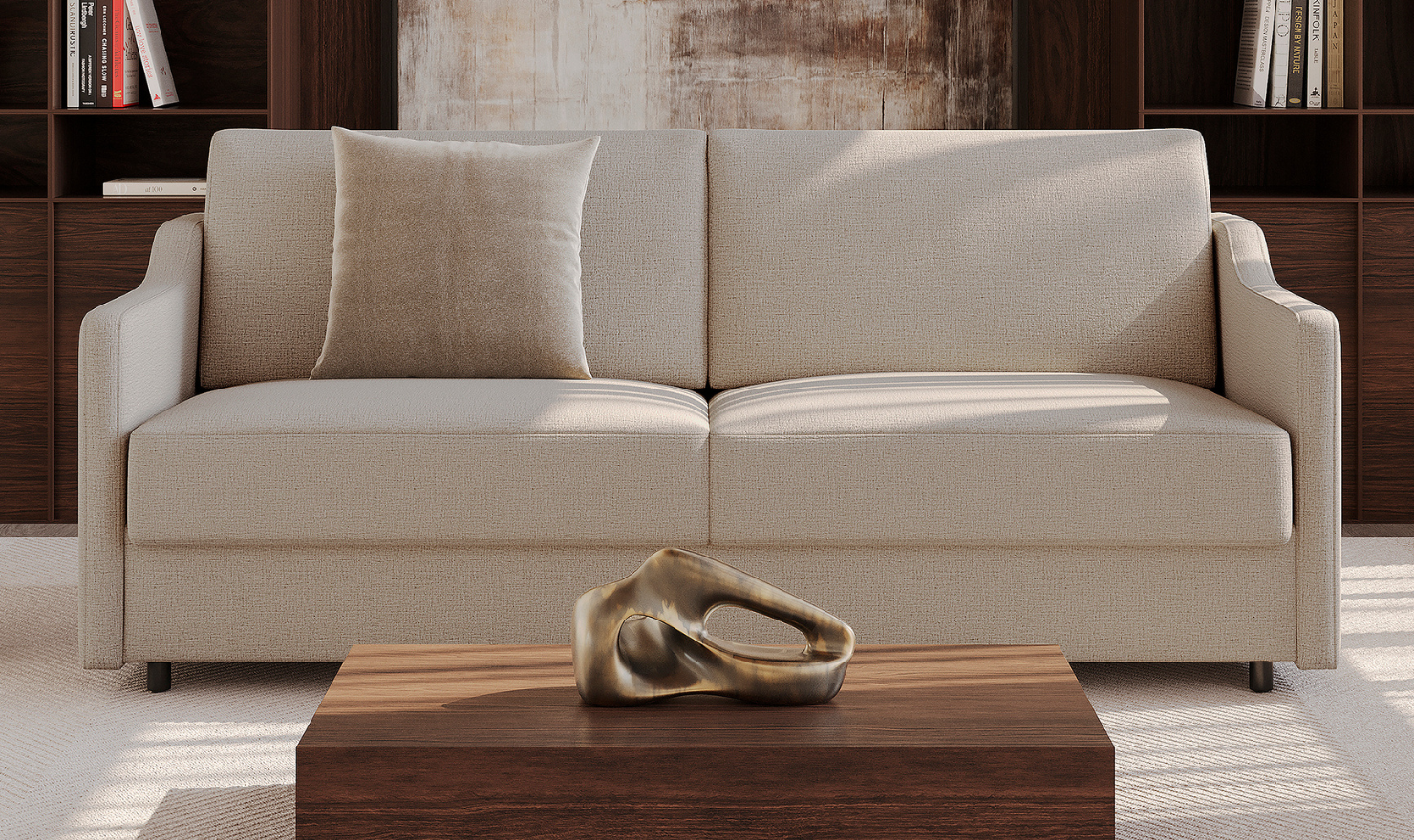 Innovation Living Carnell Fabric Queen Size Sofa Bed