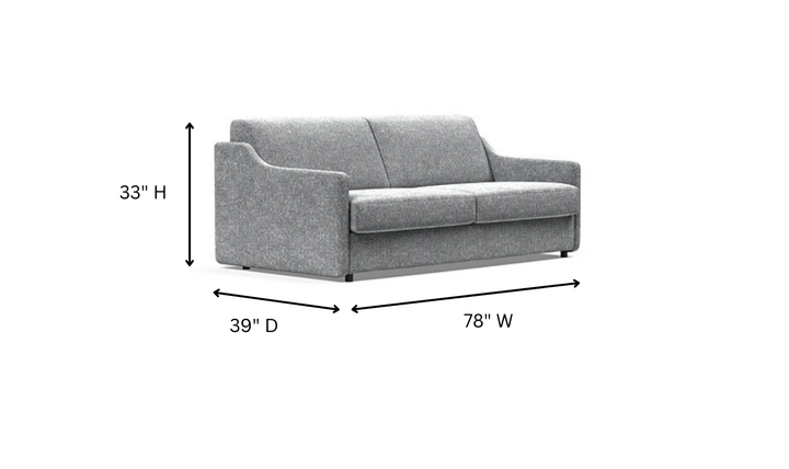 Innovation Living Carnell Fabric Queen Size Sofa Bed