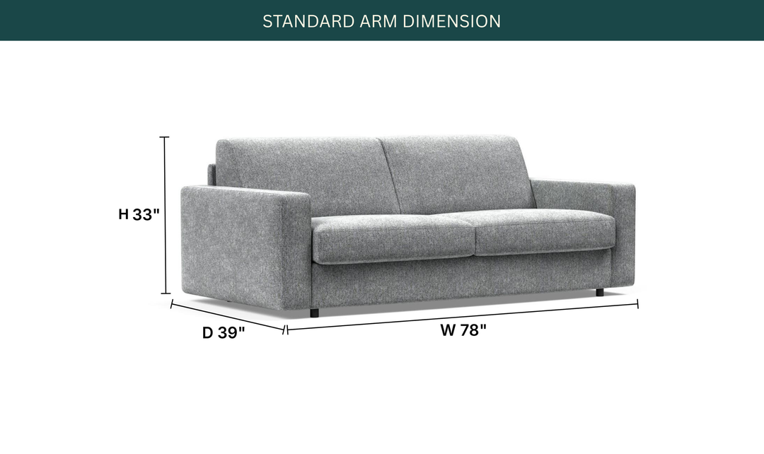 Innovation Living Carnell Fabric Queen Size Sofa Bed