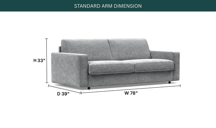 Innovation Living Carnell Fabric Queen Size Sofa Bed