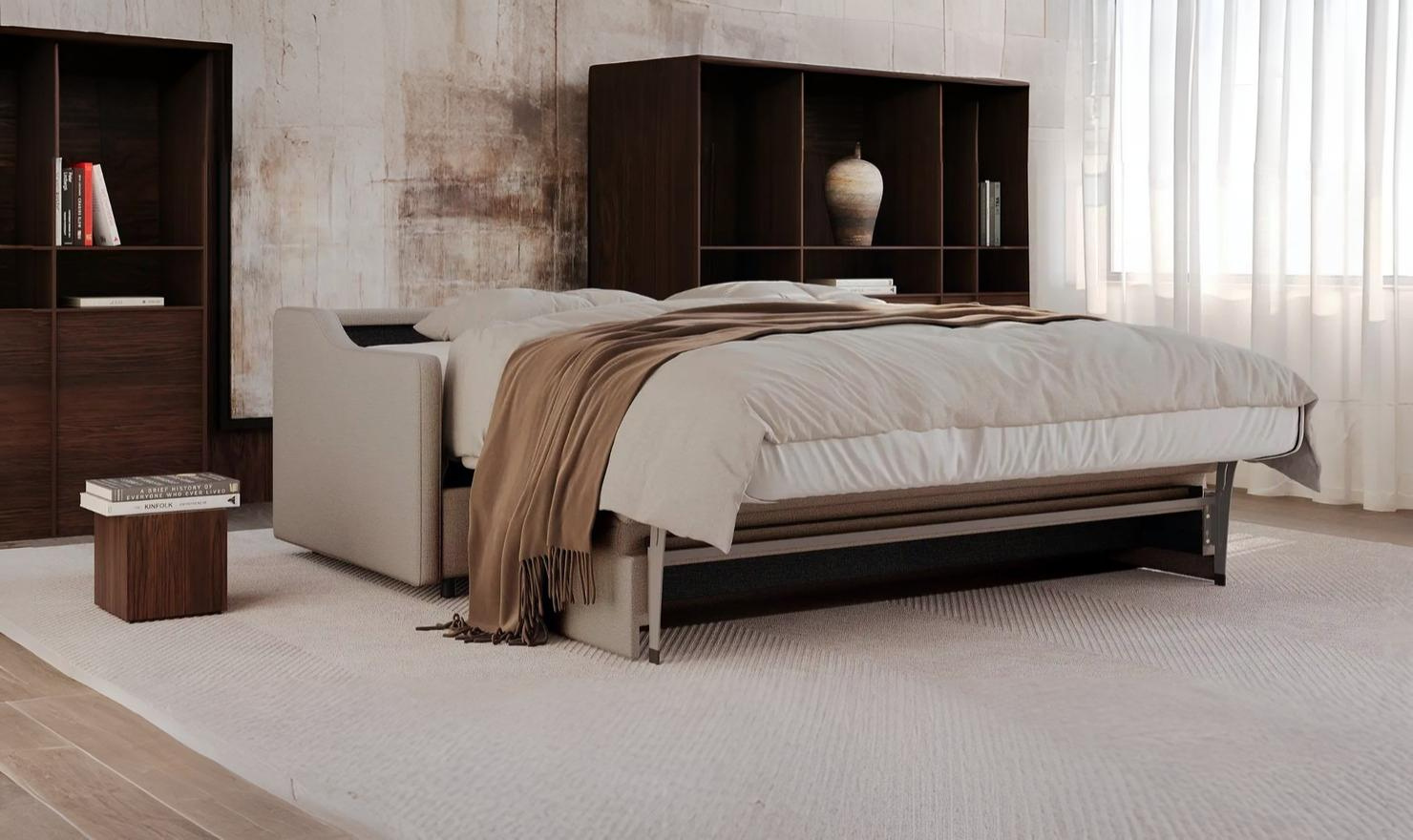 Innovation Living Carnell Fabric Queen Size Sofa Bed