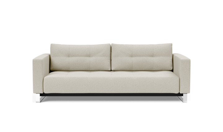 Innovation Living Cassius 2-Seater Fabric Sofa Bed with Ottoman