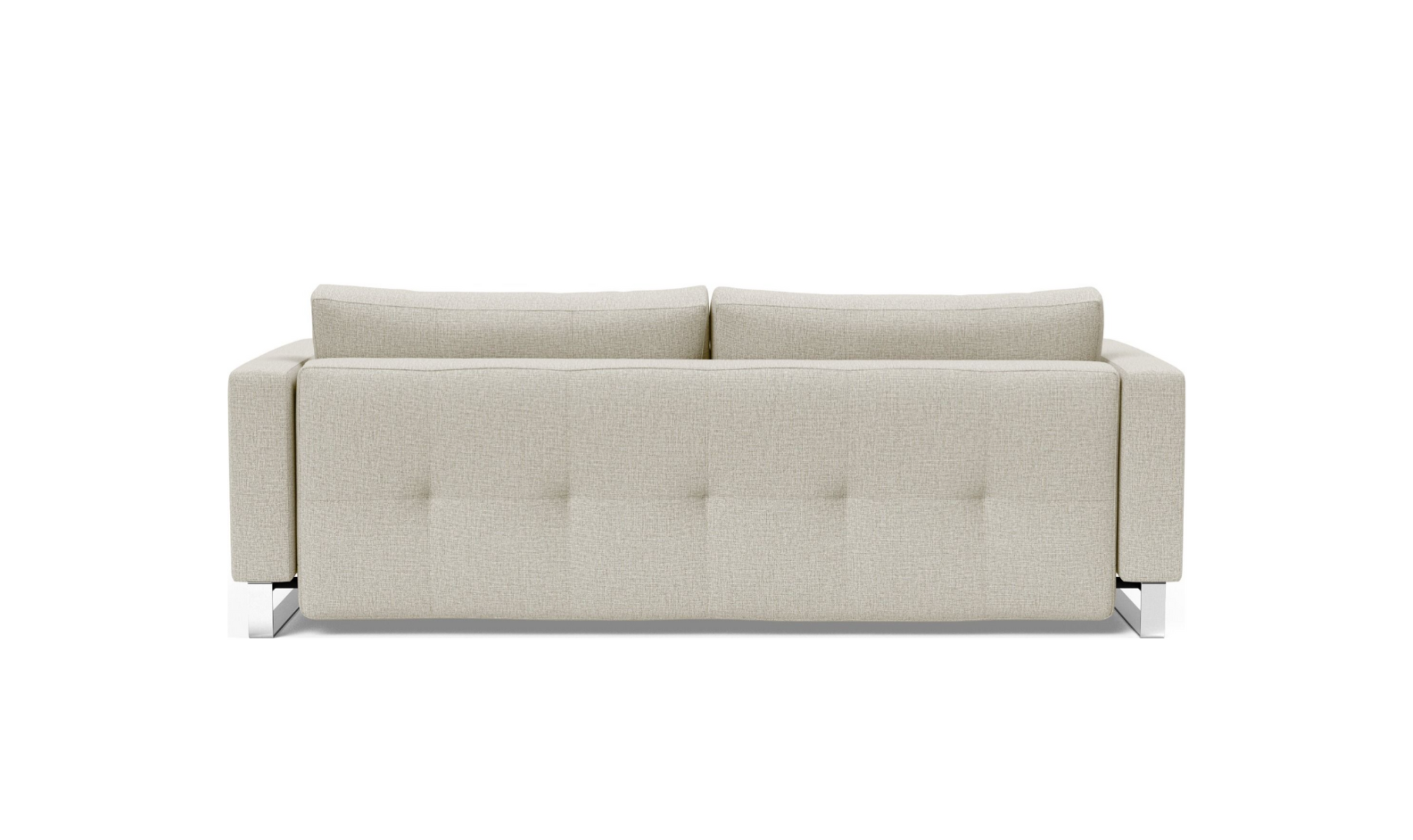 Innovation Living Cassius 2-Seater Fabric Sofa Bed with Ottoman