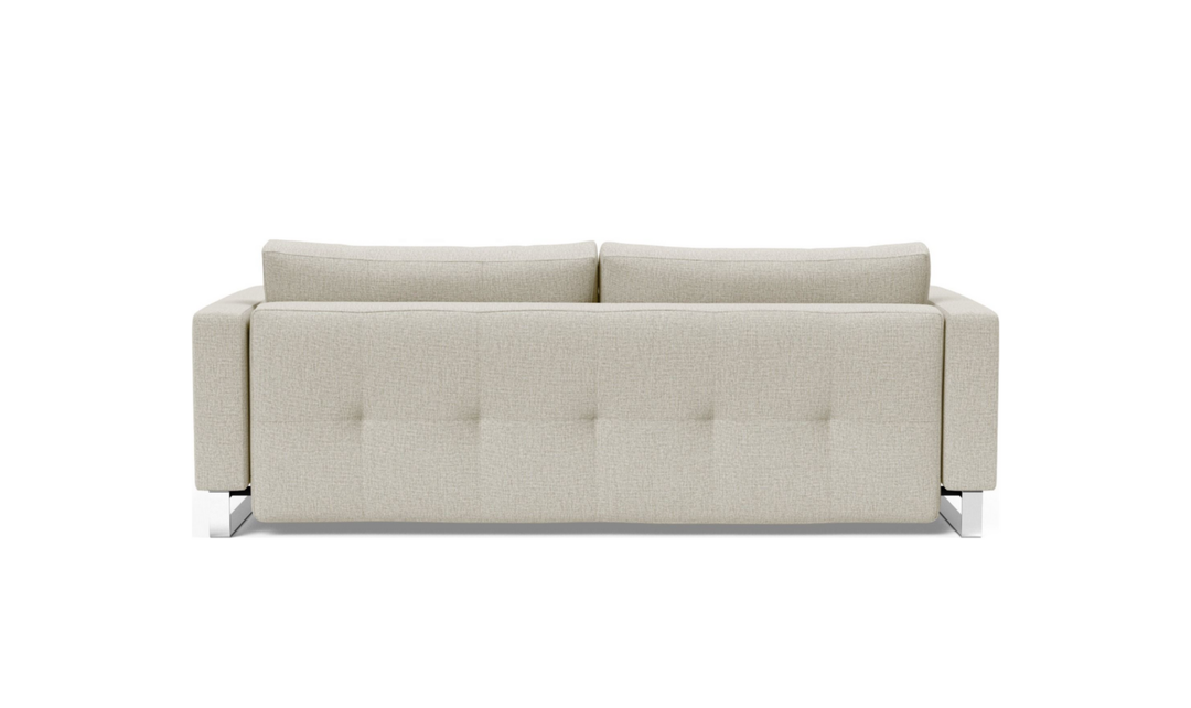 Innovation Living Cassius 2-Seater Fabric Sofa Bed with Ottoman