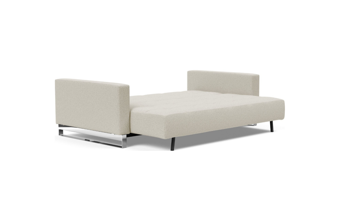 Innovation Living Cassius 2-Seater Fabric Sofa Bed with Ottoman