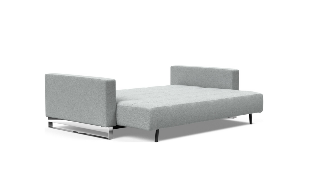 Innovation Living Cassius 2-Seater Fabric Sofa Bed with Ottoman
