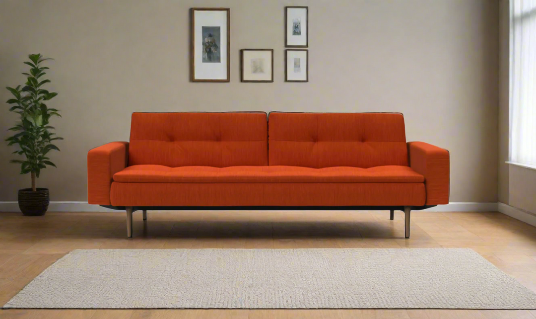 Innovation Living Dublexo Styletto 2-Seater Fabric Sleeper Sofa With Three Color Option