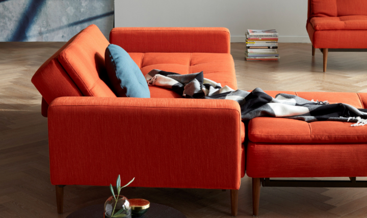 Innovation Living Dublexo Styletto 2-Seater Fabric Sleeper Sofa With Three Color Option