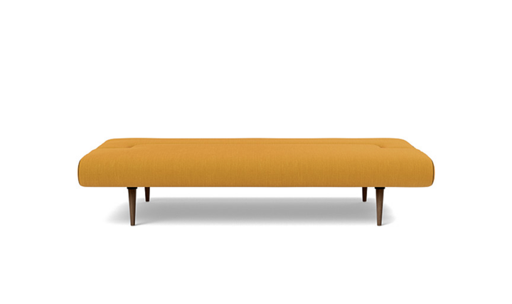 Innovation Living Unfurl Fabric Sleeper Sofa with Dark Wood Legs-Jennifer Furniture