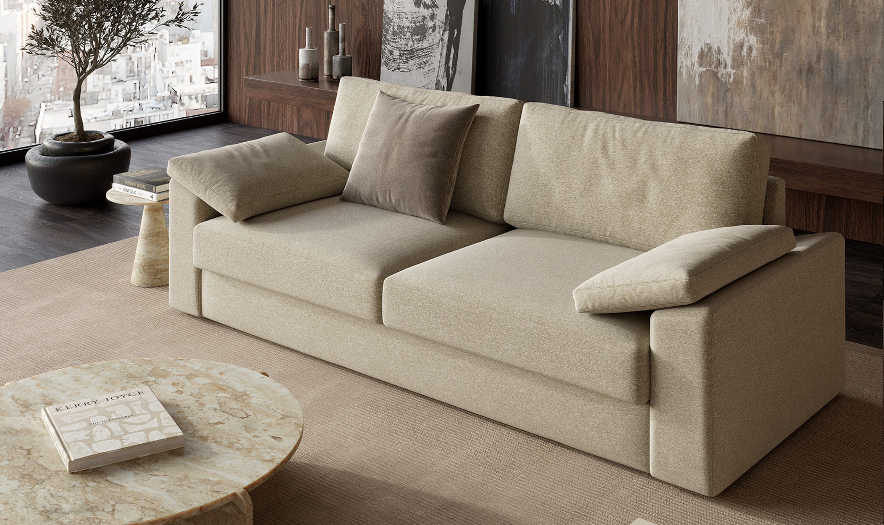 Innovation Living Vilander Full-Size Sofa Bed With Premium Mattress