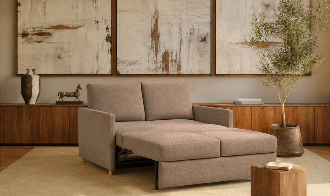 Innovation Living Neah Fabric 2-Seater Full-Sized Sleeper Sofa