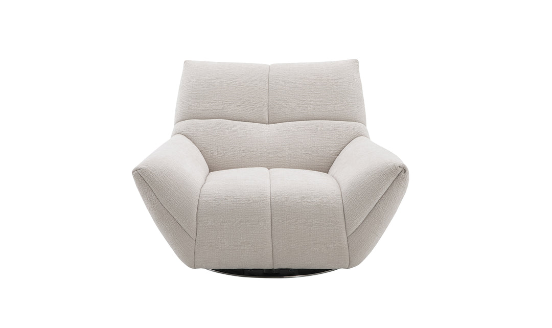 Jennifer Italia Atlas Upholstered Swivel Chair