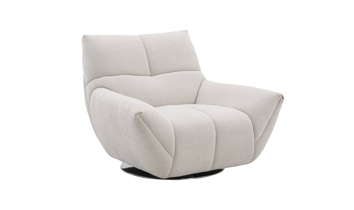Jennifer Italia Atlas Upholstered Swivel Chair